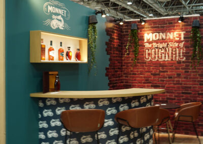 Cognac Monnet - Stands Prowein